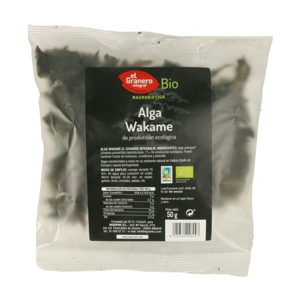 Alga Wakame Bio - El Granero Integral