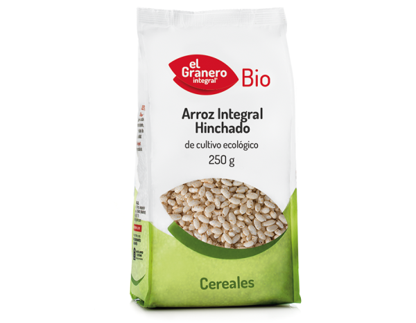 Arroz integral hinchado Bio (250 gr) - El Granero Integral