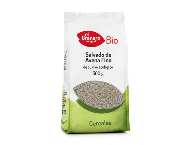 Salvado de Avena Fino Bio - 500 gr. - El Granero Integral