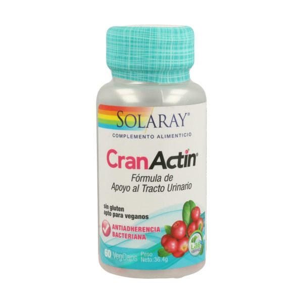 CranActin - 60 cáps. vegt. - Solaray