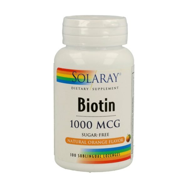 Biotin 100 compr. - Solaray
