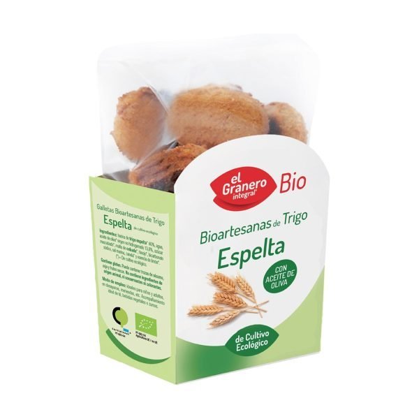 Galletas Artesanas de Espelta Bio  (220 gr) - El Granero Integral