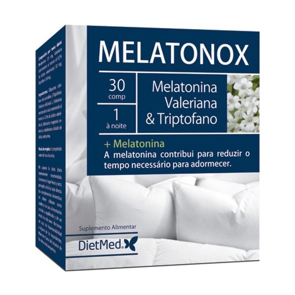 Melatonox Melatonina (30 compr) (1.9 mg) - Dietmed - Imagen 2
