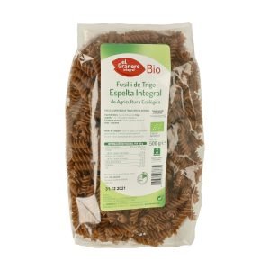 Pasta Fusilli de Espelta Integral Bio (500 gr) – El Granero Integral