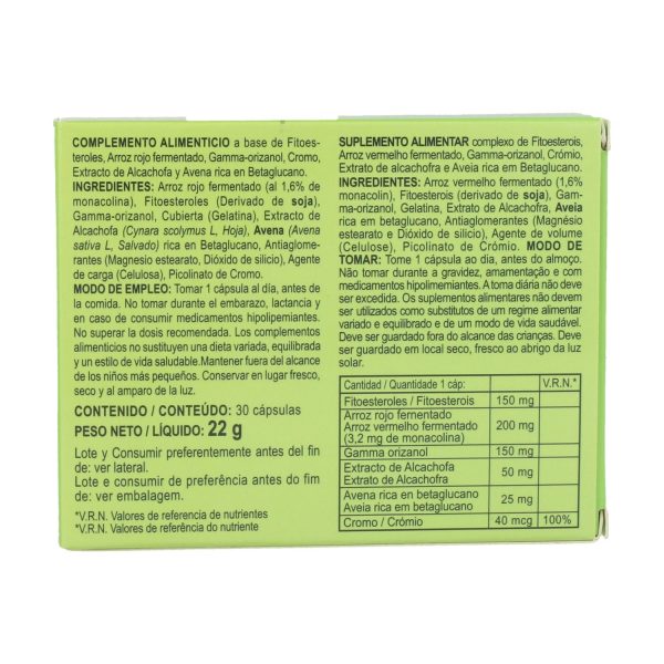 Fitoesteroles Plus (30 cáps) - Integralia - Imagen 2