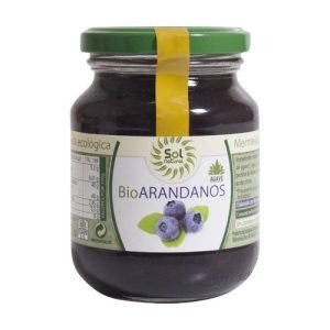 Mermelada de arándanos (330 gr) – Sol Natural