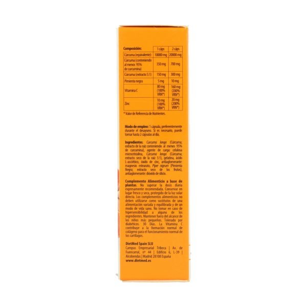Cúrcumega complex (30 cáps) - Dietmed - Imagen 3