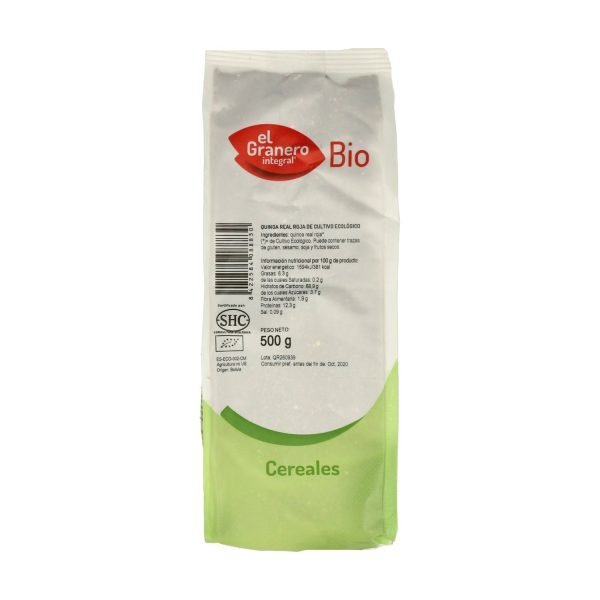 Quinoa Real Roja Bio - 500 gr. - El Granero Integral - Imagen 2