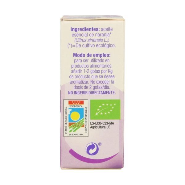 Aceite Esencial Naranja Bio  (12 ml)- El Granero Integral - Imagen 2