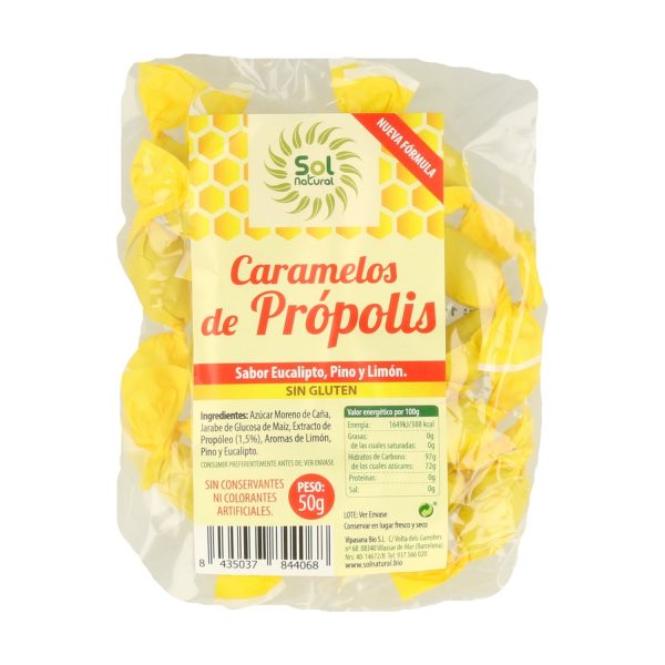 Caramelos de própolis (50 gr) - Sol Natural - Imagen 2