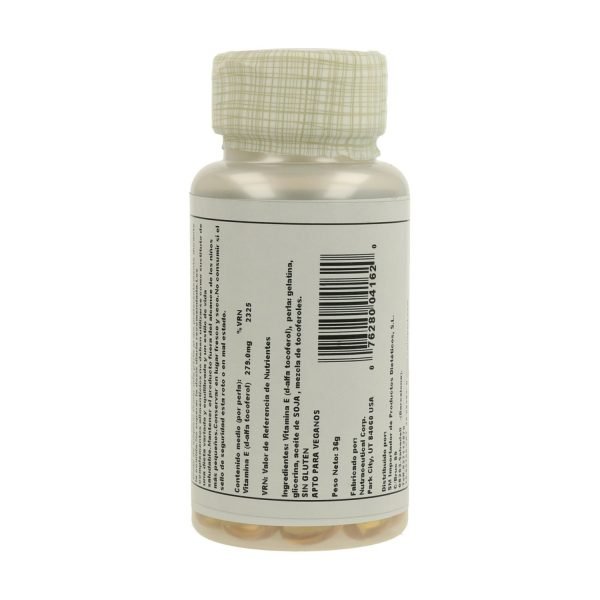 Vitamin E (50 cáps.) - Solaray - Imagen 4