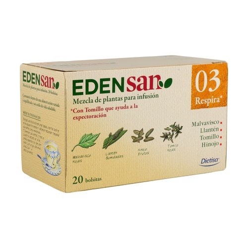 Edensan 03 Respira (20 Filtros) - Dietisa