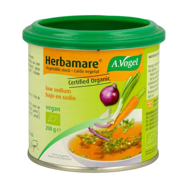 Herbamare Caldo bajo en Sodio (Bote 200g)- A.Vogel