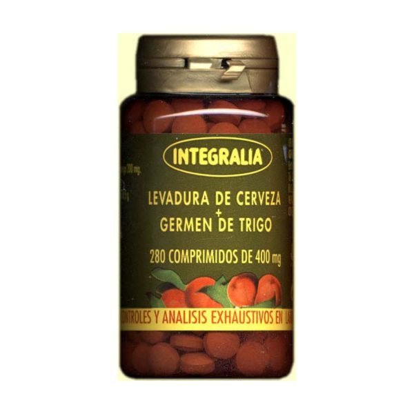 Levadura de Cerveza y Trigo (280 compr) - Integralia