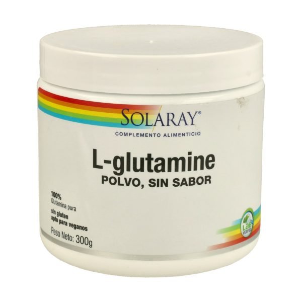 L-Glutamine Sabor Neutro Polvo - Solaray - Imagen 2