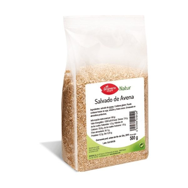 Salvado de Avena - 500 gr. - El Granero Integral