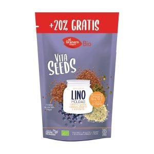 Vitaseeds Lino Molido, Girasol, Sésamo, Calabaza y Arándanos Bio – El Granero Integral