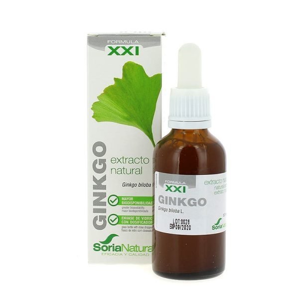 EXTRACTO DE GINKGO BILOBA S. XXI - Soria Natural
