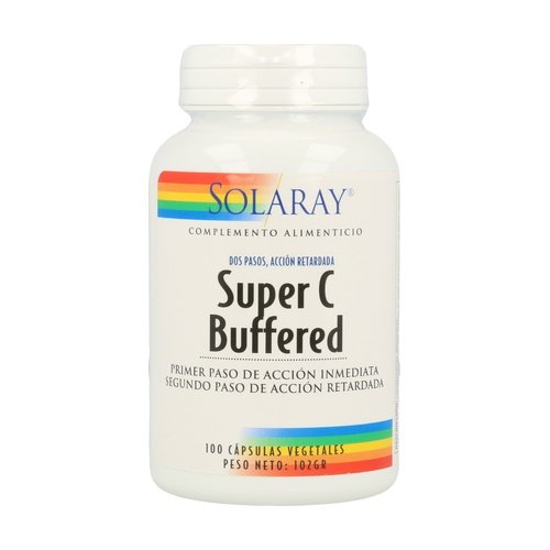 Super Bio C Buffered - 100 cáps. vegt. - Solaray