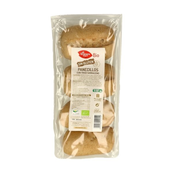 Panecillos con Trigo Sarraceno Bio - El Granero Integral