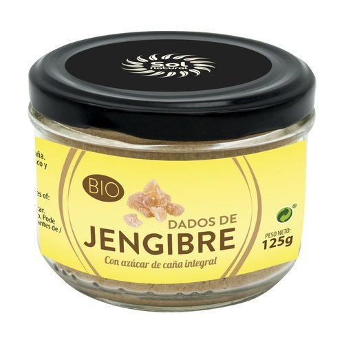 Dados de Jengibre Bio (125 gr) - Sol Natural