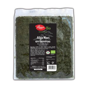 Alga Nori en Láminas Bio (25gr) – El Granero Integral