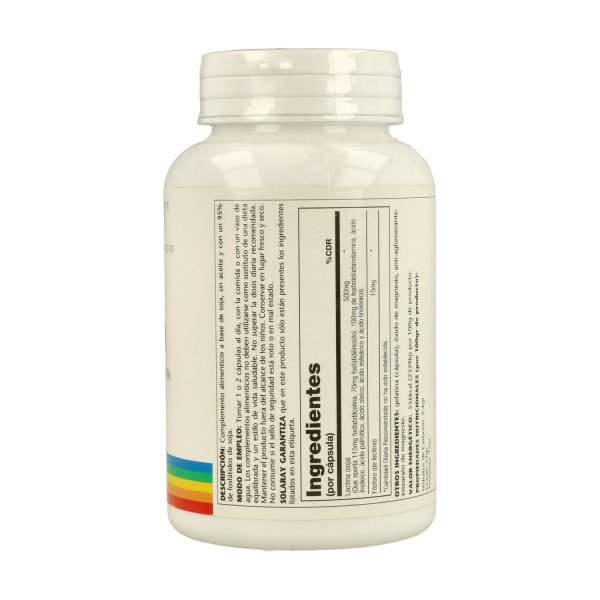 Lecithin - 100 cáps. - Solaray - Imagen 2