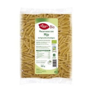 Macarrones con Mijo Bio (500 gr) – El Granero Integral