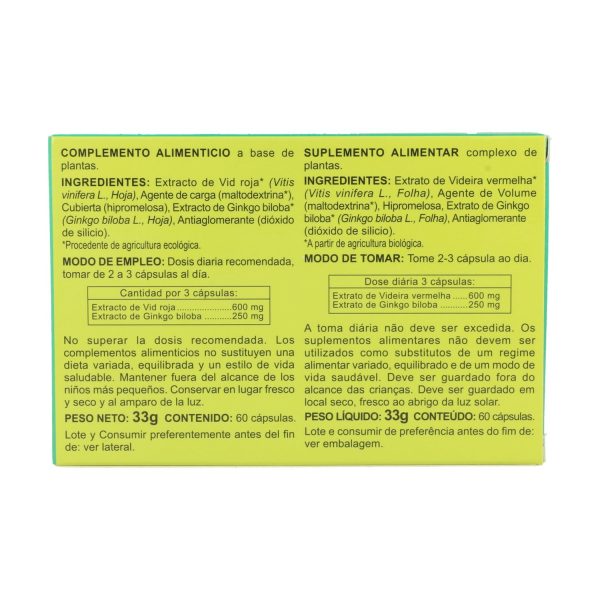 Ginkgo Biloba Forte Eco (60 cáps) - Integralia - Imagen 4