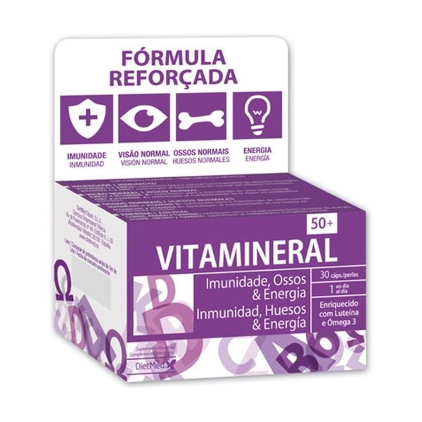 Vitamineral 50+ (30 perlas) - Dietmed