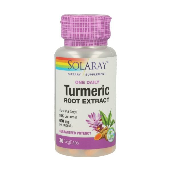 Turmeric - 30 cáps. vegt. - Solaray