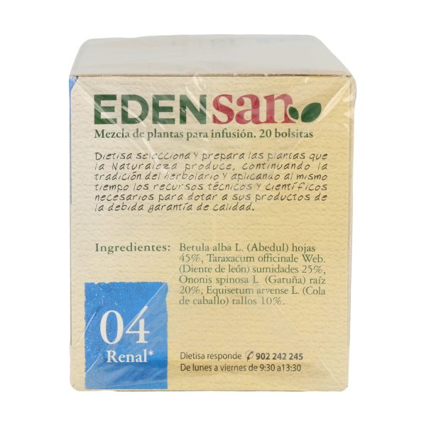 Edensan 04 Renal (20 Filtros) - Dietisa - Imagen 3