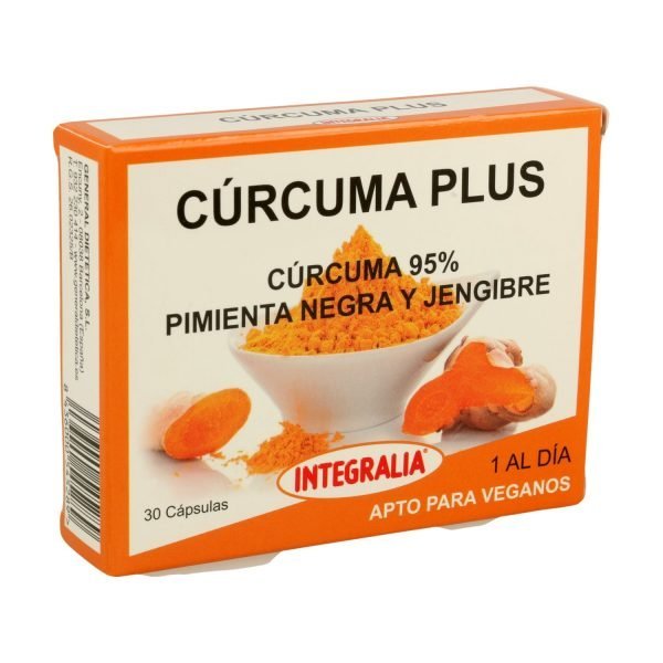 Cúrcuma Plus  (30 cáps) - Integralia