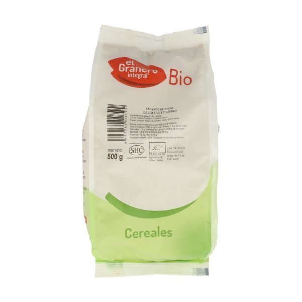 Salvado de Avena Bio - 500 gr. - El Granero Integral - Imagen 2