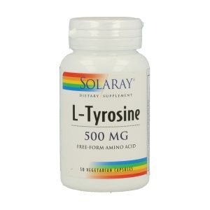 L-Tyrosine – 50 cáps. vegt. – Solaray