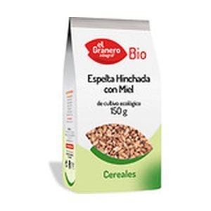 Espelta Hinchada con Miel BIO – 150 gr. – El Granero Integral