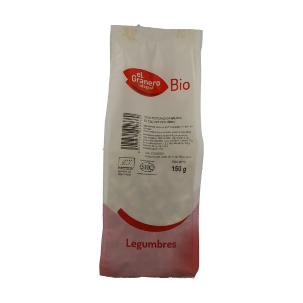 Soja Texturizada Gruesa Bio - 150 gr. - El Granero Integral - Imagen 2