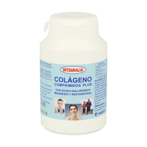 Colágeno Plus con ácido hialurónico (120 comp) - Integralia