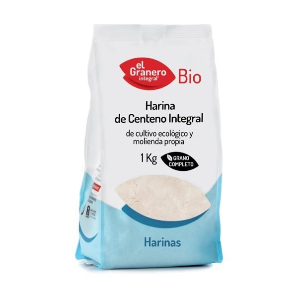 Harina de centeno integral Bio - 1 kg. - El Granero Integral
