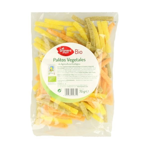 Palitos Vegetales BIO - El Granero Integral