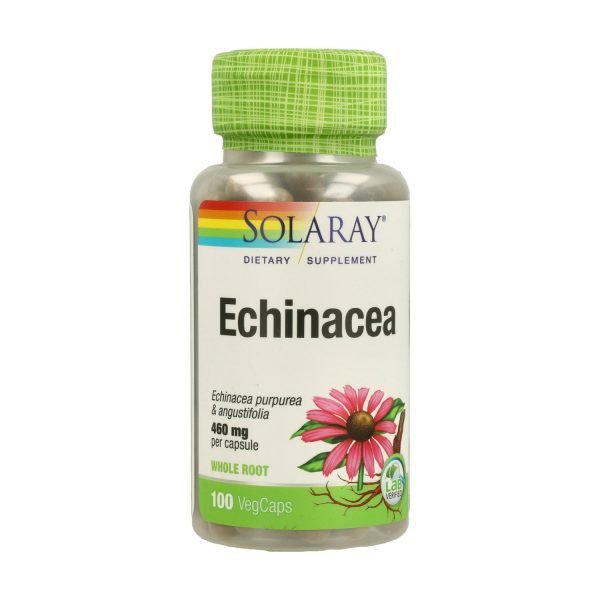 Echinacea - 100 cáps. vegetales - Solaray - Imagen 2