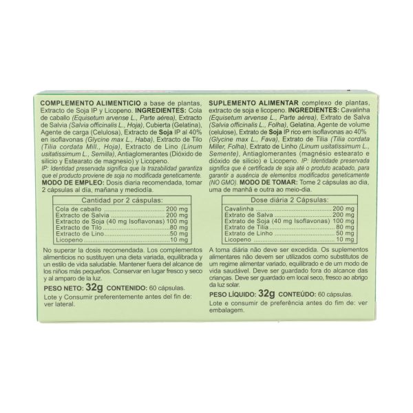 Isoflavonas Plus (60 cáps) - Integralia - Imagen 2