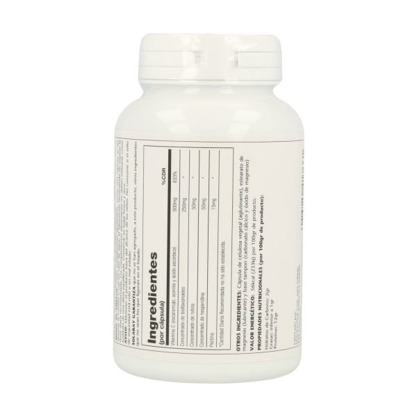 Super Bio C Buffered - 100 cáps. vegt. - Solaray - Imagen 3