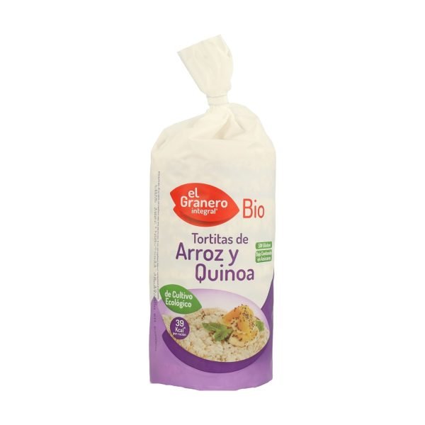 Tortitas arroz y quinoa Bio - 120 gr. - El Granero Integral - Imagen 2