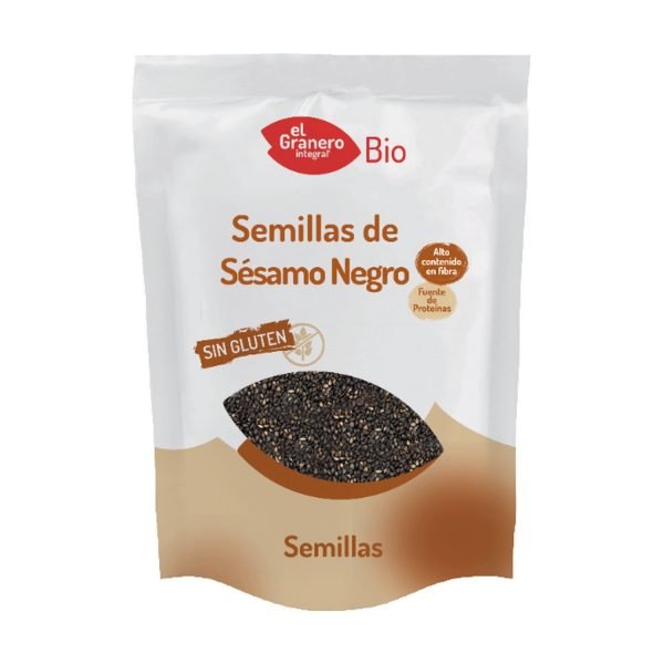 Semillas de sésamo negro Bio - 250 gr. - El Granero Integral