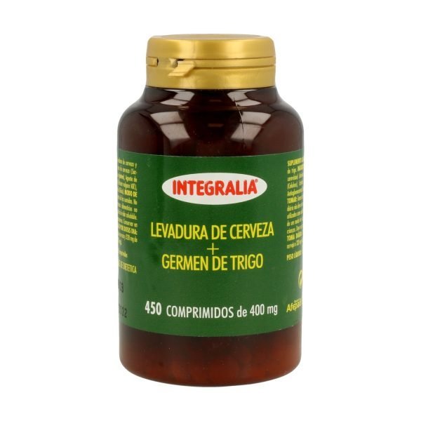 Levadura De Cerveza + Germen De Trigo - 450 compr. - Integralia