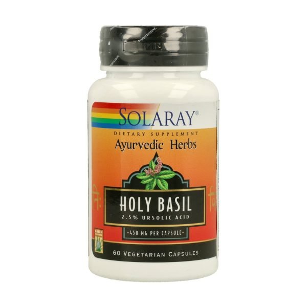 Holy Basil - 60 cáps. - Solaray