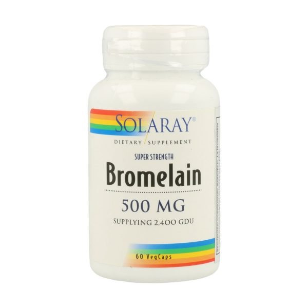 Bromelain 60 cáps. vegt. - Solaray