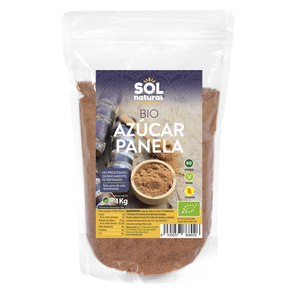 Azúcar de Panela Bio (1 kg) - Sol Natural