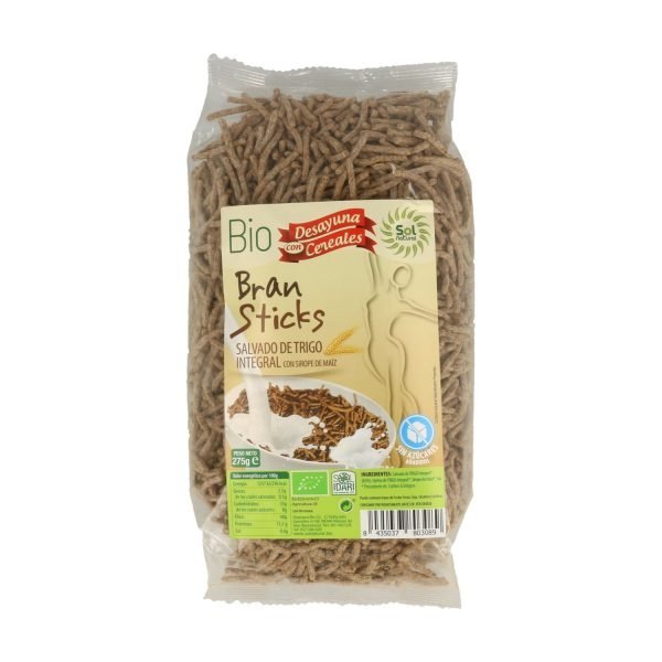 Bran Sticks Salvado de Trigo Bio (275 gr) - Sol Natural